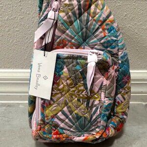 Vera Bradley Mini Sling Backpack Rain Forest Canopy NWT